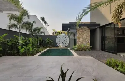 Casa em condomínio fechado com 5 quartos à venda em alphaville, ribeirão preto  por r$ 3.200.000