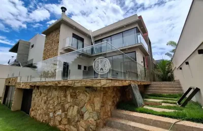 Casa em condomínio fechado com 5 quartos para alugar em alphaville, ribeirão preto  por r$ 19.000