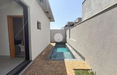Casa em condomínio fechado com 3 quartos para alugar no vivendas da mata, ribeirão preto  por r$ 6.700