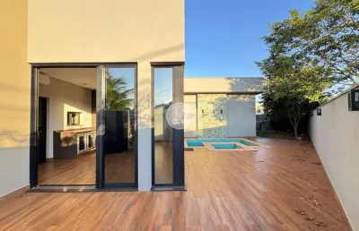 Casa em condomínio fechado com 3 quartos para alugar no portal da mata, ribeirão preto  por r$ 11.000