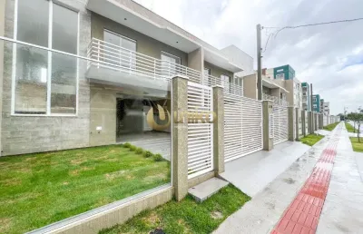 Excelente sobrados em são josé dos pinhais 149m² / residencial galileu