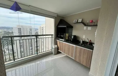 Apartamento com 2 dormitórios à venda, 68 m² por r$ 614.000,00 - jardim flor da montanha - guarulhos/sp