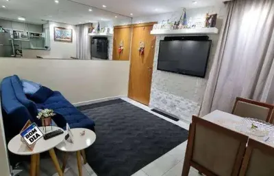 Apartamento com 2 dormitórios à venda, 45 m² por r$ 265.000,00 - água chata - guarulhos/sp