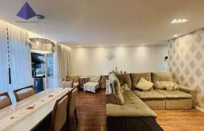 Apartamento com 3 dormitórios à venda, 106 m² por r$ 1.170.000,00 - jardim flor da montanha - guarulhos/sp
