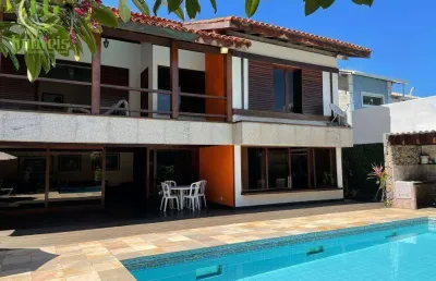 Casa com 4 quartos para alugar, 400 m² por r$ 10.192/mês - itacoatiara - niterói/rj