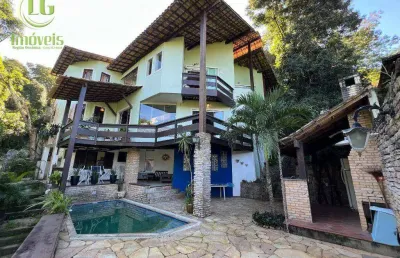 Casa com 4 quartos à venda, 400 m² por r$ 1.450.000 - itaipu - niterói/rj