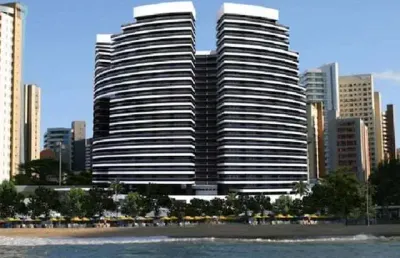 Cobertura para venda possui 220 metros quadrados com 3 quartos em mucuripe - fortaleza - ce