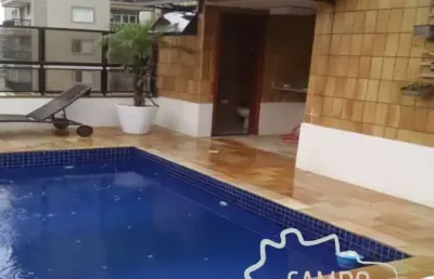 Lindo apartamento cobertura triplex 400m² em santos