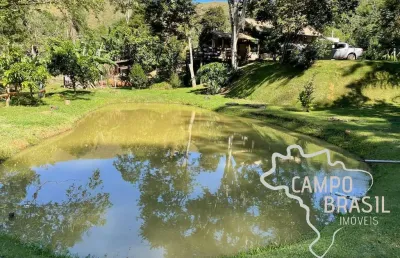 Chácara em condomínio 1.900m² com lago e topografia plana !
