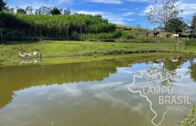 Oportunidade sítio de 7,0 alqueires com nascente e lago em paraibuna - sp !