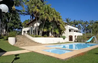 Ch00149 - chácara maravilhosa com biblioteca e 17.000m², em são roque - sp