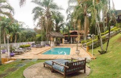 Co00369 - chácara de luxo mobiliada em condomínio restinga verde, são roque - sp