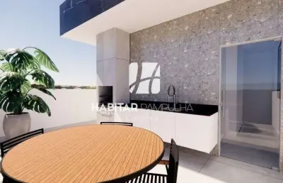 Cobertura com 3 quartos à venda na santa branca, belo horizonte  por r$ 600.000