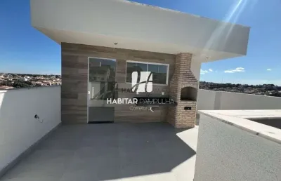 Cobertura com 3 quartos à venda na santa mônica, belo horizonte  por r$ 595.000