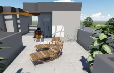 Cobertura com 3 quartos à venda no parque xangri-lá, contagem  por r$ 399.000
