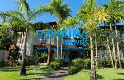 Casa em condomínio fechado com 3 quartos à venda na Rua Abrolhos, 1, Alphaville (Abrantes), Camaçari
