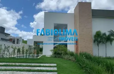 Casa em condomínio fechado com 4 quartos à venda na Rua Principal, 3, Alphaville (Abrantes), Camaçari