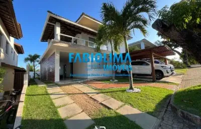 Excelente casa, condomínio fechado na estrada do coco