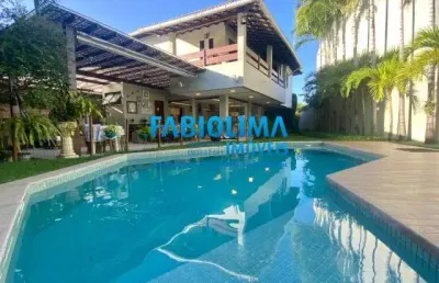 Linda casa em vilas do atlântico em alameda fechada