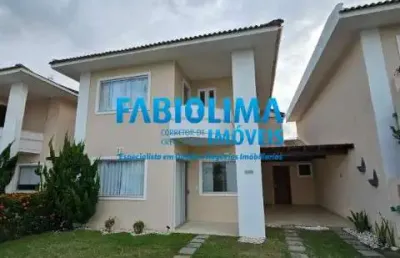Casa em condomínio fechado com 4 quartos à venda na Rua João Marques Oliveira, 1, Buraquinho, Lauro de Freitas