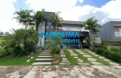 Casa em condomínio fechado com 4 quartos à venda na Rua Abrolhos, 1, Alphaville (Abrantes), Camaçari