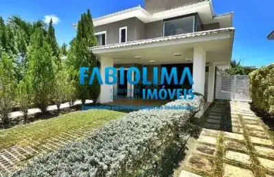 Casa 4/4, alphaville litoral norte, abrantes, camaçari