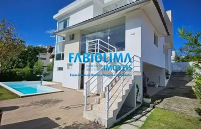 Casa em condomínio fechado com 4 quartos à venda na Rua Caraíva, 1, Alphaville (Abrantes), Camaçari