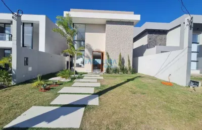 Casa nova, condomínio fechado, hortoville, abrantes, camaçari, litoral norte, bahia