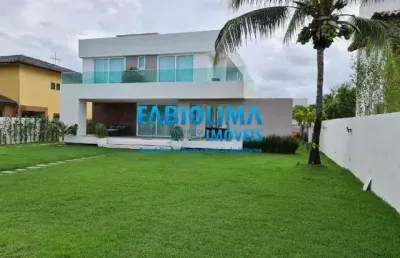 Casa em condomínio fechado com 4 quartos à venda na Travessa Busca Vida, Buscaville, 1, Abrantes, Camaçari
