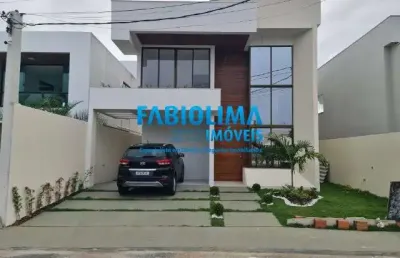 Casa a venda no cond. hortoville, abrantes, litoral norte, bahia