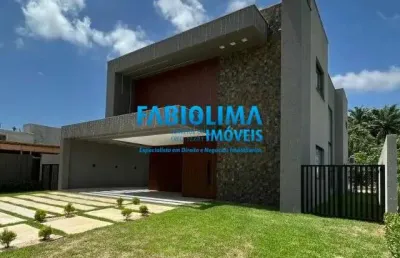 Casa em condomínio fechado com 4 quartos à venda na Rua Caraíva, 3, Alphaville (Abrantes), Camaçari