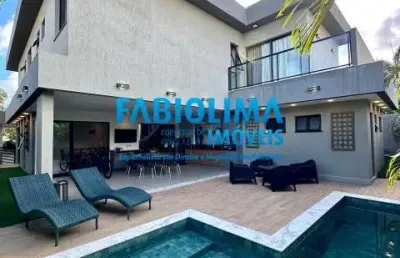 Casa a venda alto padrão, alphaville litoral norte, bahia