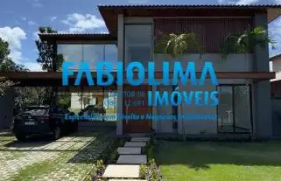 Casa em condomínio fechado com 5 quartos à venda na Alameda Dos Pescadores, Ilha Dos Pássaros, 1, Praia do Forte, Mata de São João