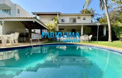 Casa em condomínio fechado com 4 quartos à venda na 2ª Via Principal, Porto Busca Vida Resort, Abrantes, Camaçari