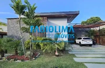 Casa em condomínio fechado com 3 quartos à venda na 1ª Travessa Busca Vida, 12, Abrantes, Camaçari