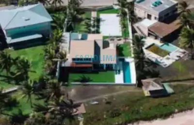 Casa a venda e aluguel, pé na areia, arembepe, cond. praia dos lagos