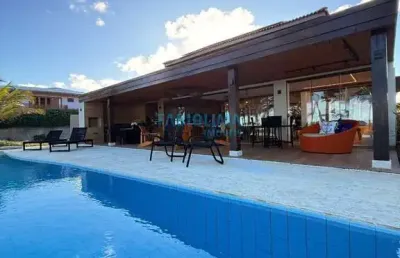 Casa em condomínio fechado com 5 quartos à venda na 2ª Via Principal, Busca Vida Resort, 999, Abrantes, Camaçari