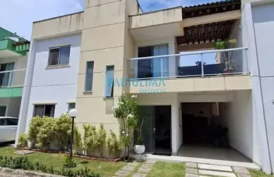 Casa a venda 4 suítes em buraquinho, condomínio portão do sol