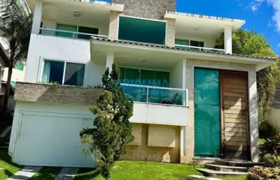Casa em condomínio fechado com 4 quartos à venda na Rua Caraíva, 1, Alphaville (Abrantes), Camaçari