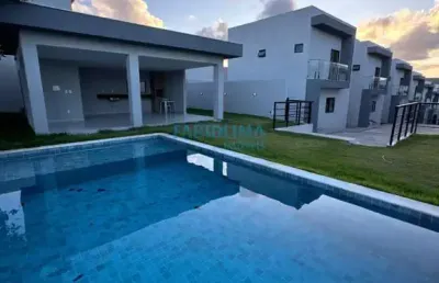 Casa em condomínio fechado com 4 quartos para alugar na Rua Dos Laços, 999, Boa União, Camaçari