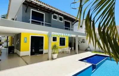 Casa a venda 4 suítes, av. priscila dutra, vilas do atlântico, lauro de freitas
