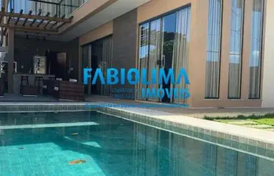 Casa em condomínio fechado com 4 quartos à venda na Rua Jurema, Caji, Lauro de Freitas