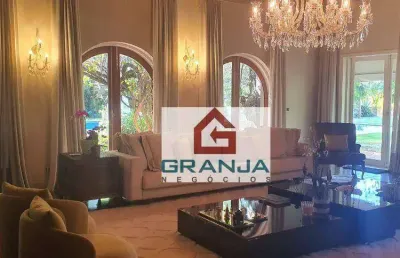 Casa com 5 suítes, 1200 m² - venda por r$ 7.420.000 ou aluguel por r$ 43.103/mês - jardim mediterrâneo - cotia/sp