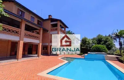 Casa com 4 suítes à venda, 650 m² por r$ 3.150.000 - granja viana - carapicuíba/sp