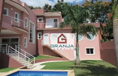 Casa com 4 dormitórios à venda, 620 m² por r$ 3.500.000,00 - granja viana - carapicuíba/sp