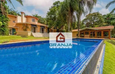Casa com 6 dormitórios à venda, 950 m² por r$ 5.990.000,00 - granja viana - cotia/sp