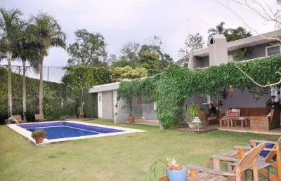 Casa com 7 dormitórios à venda, 442 m² por r$ 2.500.000,00 - granja viana - cotia/sp