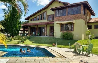 Casa com 6 dormitórios à venda, 480 m² por r$ 1.600.000,00 - granja viana - jandira/sp