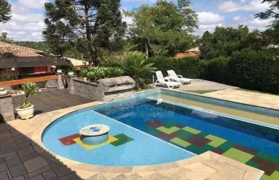 Casa com 4 dormitórios à venda, 700 m² por r$ 3.000.000,00 - recanto suíço - vargem grande paulista/sp