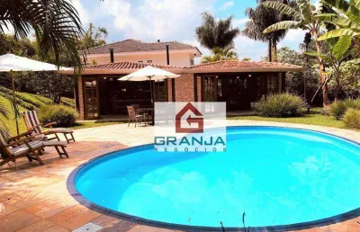 Casa com 3 dormitórios à venda, 384 m² por r$ 2.800.000,00 - granja viana - carapicuíba/sp